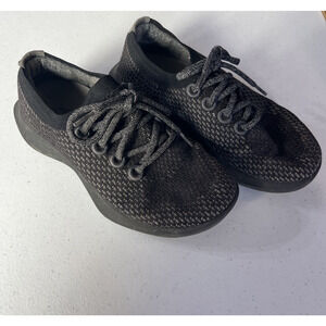 Allbirds Tree Dasher Black Comfort Running Shoes Sneakers womens 8 all birds